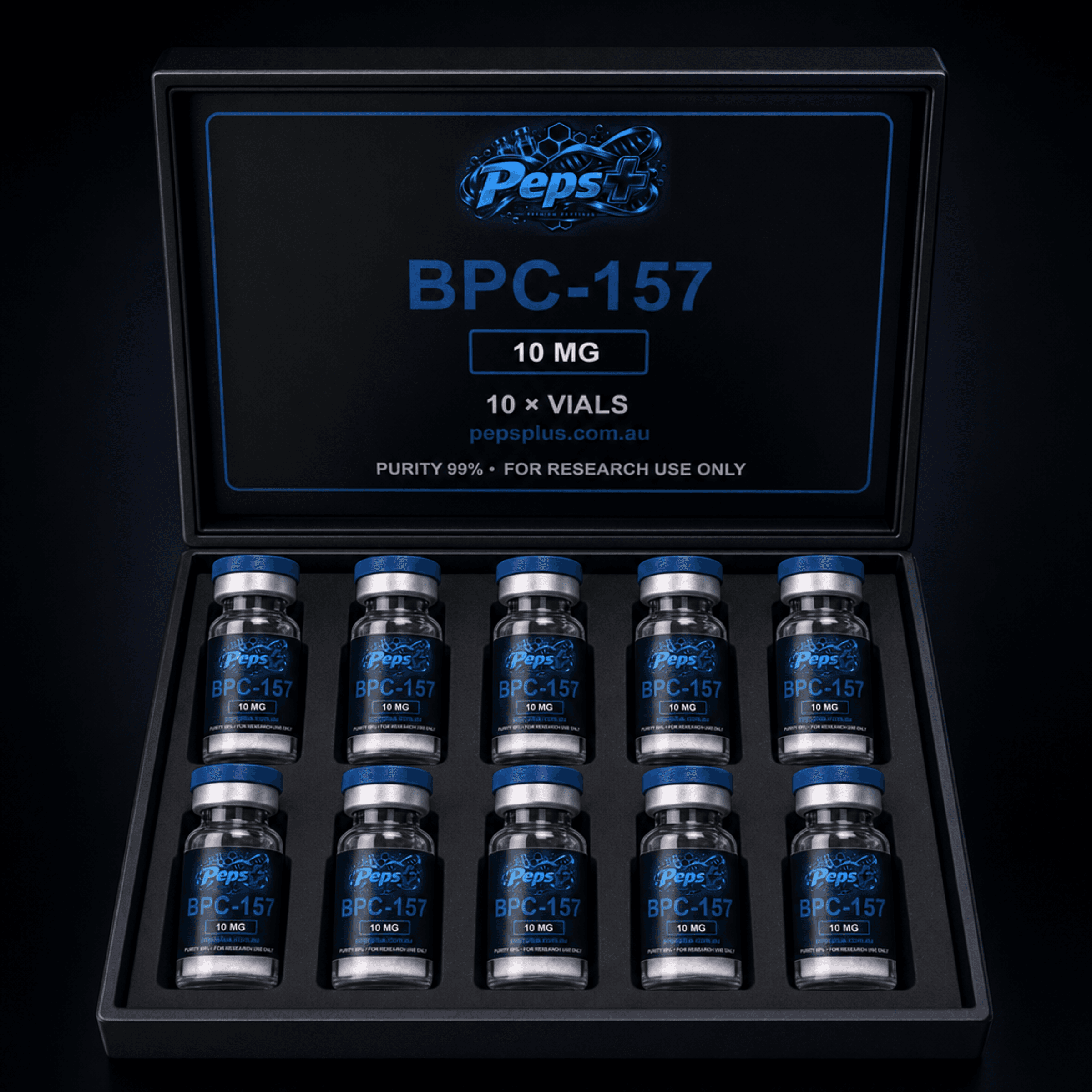 BPC-157 (10mg) — 10 Vial Kit