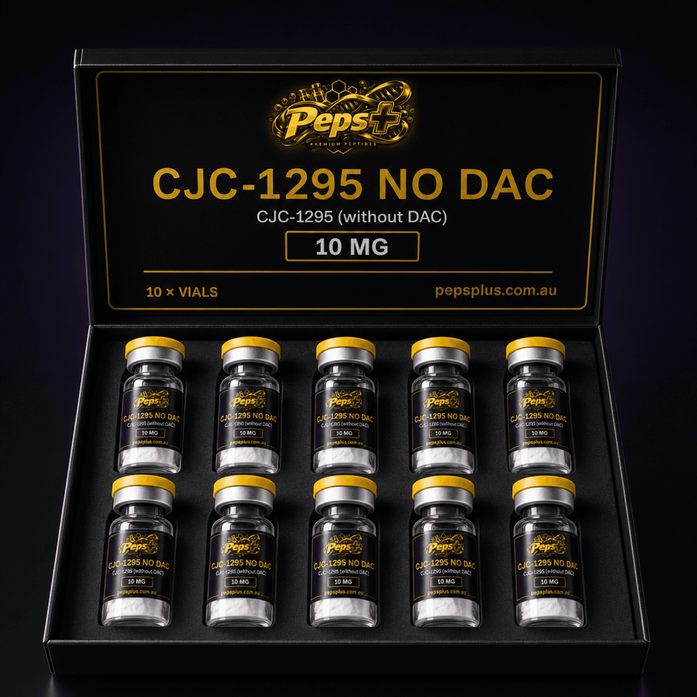 CJC-1295 No DAC (10mg) — 10 Vial Kit