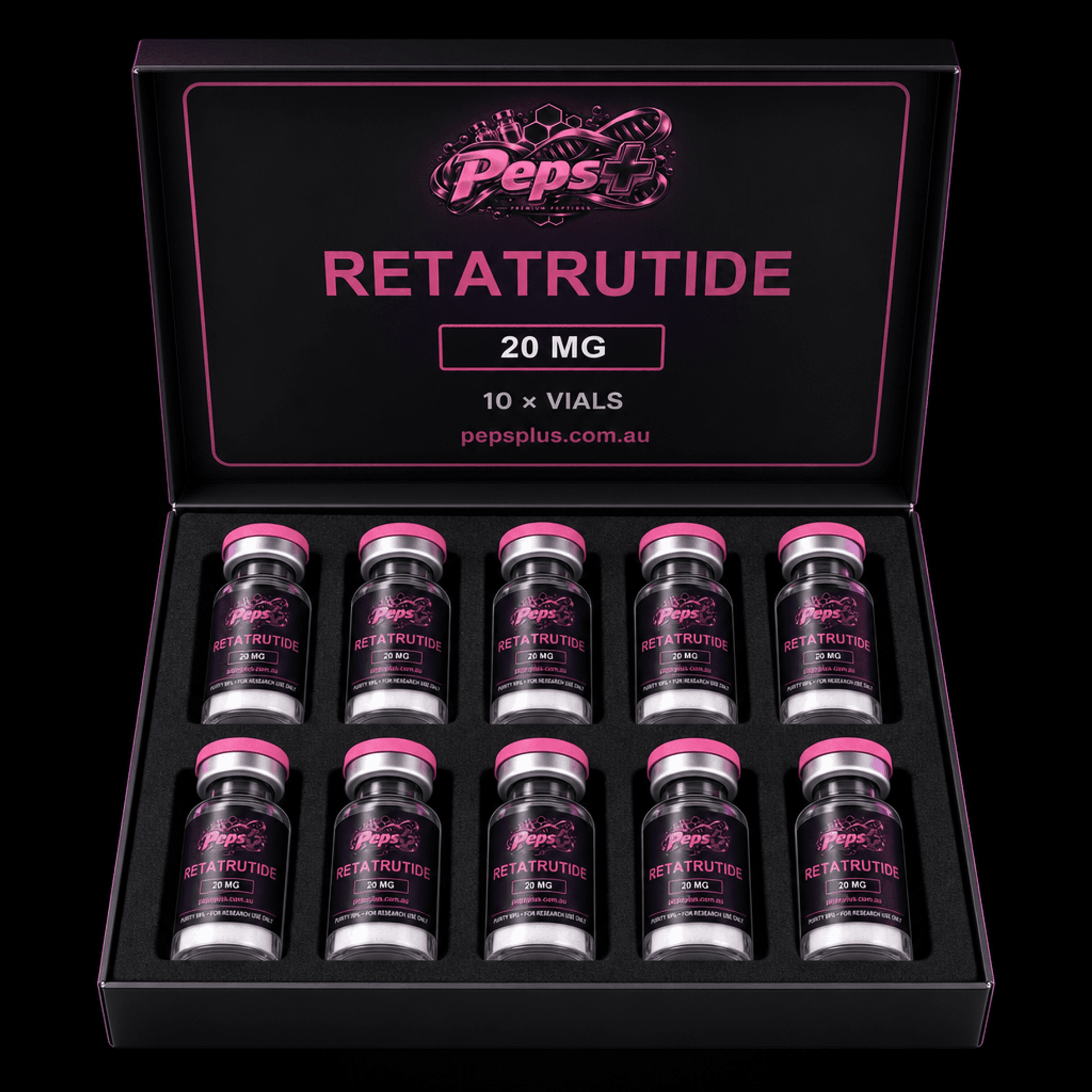 Retatrutide (20mg) — 10 Vial Kit