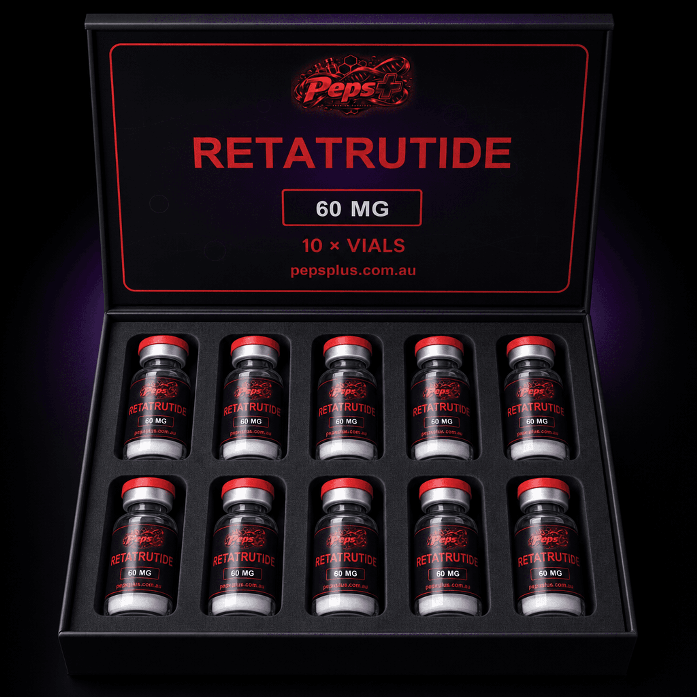 Retatrutide (60mg) — 10 Vial Kit