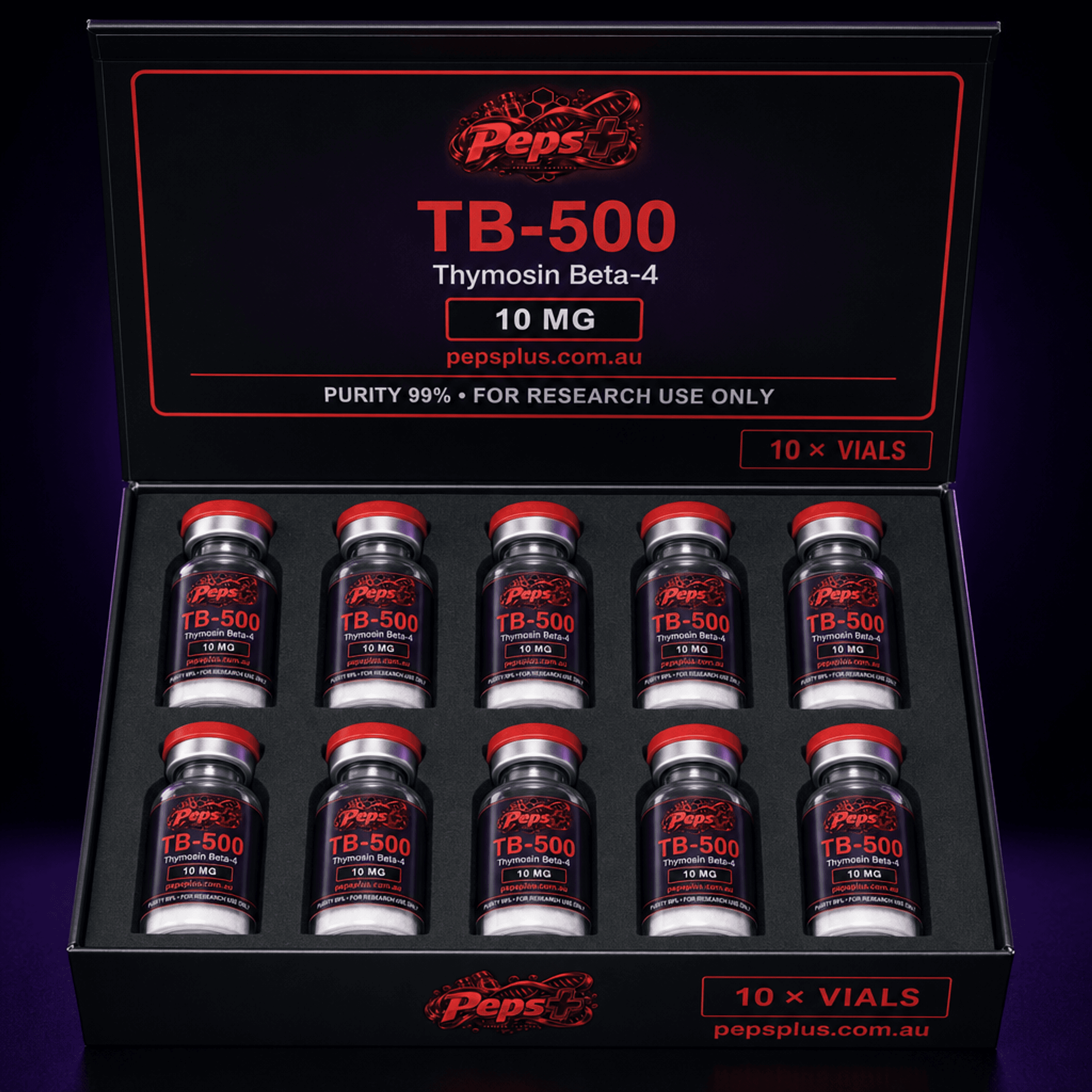 TB-500 (10mg) — 10 Vial Kit